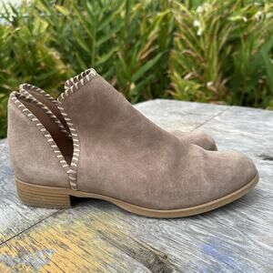 Davos Gomma Garnet Hill Boots Grey Beige Women’s 9 - EU 40 Italy 875